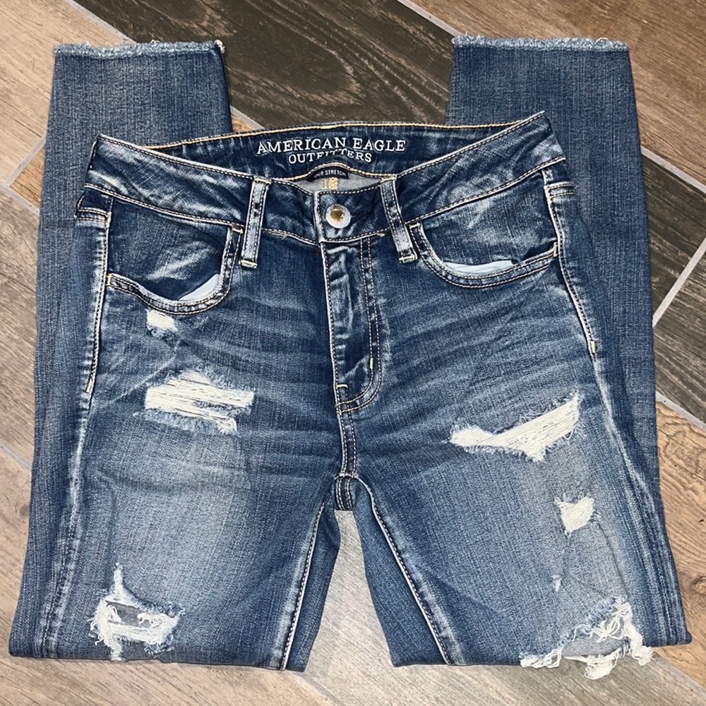 American Eagle jegging crop jeans size 6
